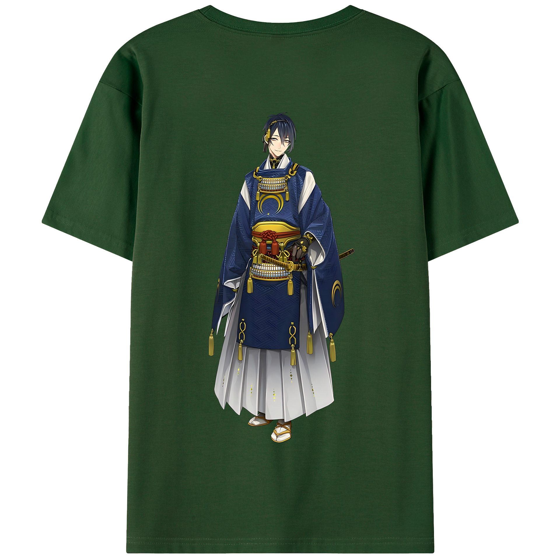 （画像用） 刀剣乱舞 Touken Ranbu 綿100％半袖Tシャツ（背面プリント）